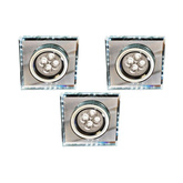 Plafon rotund + LED alb 3buc SS-22 99-54746