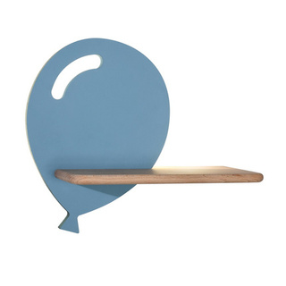 Applique murale étagère LED 4W 4000K IQ Kids Balloon bleu 21-84750