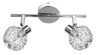 Lampa sufitowa Collar listwa regulowana 2-punktowa do korytarza metalowa