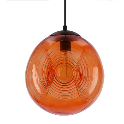 Plafonnier suspendu 1X60W E27 orange CLUB 31-51233