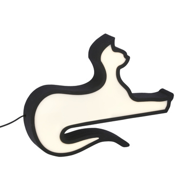 CAT LED-TISCHLAMPE FÜR KINDER IQ KIDS SCHWARZ