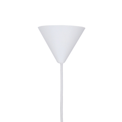 Lampa suspendata alb oval 1xE27 Oss Ledea 50101184