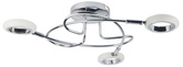 Lampa sufitowa AURELION spot regulowana 3-punktowa LED do salonu