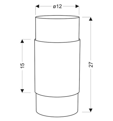 Lampka stołowa biała/bezbarwna Wring 41-28006