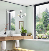 Applique murale chrome 3xE14 Best 23-72849