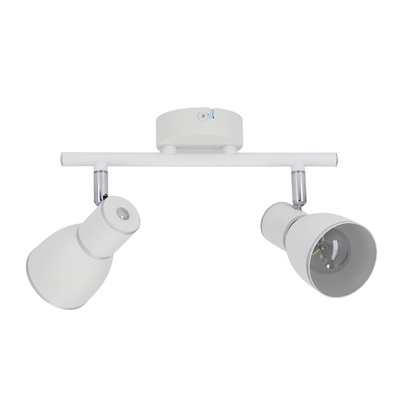 Bandă aplică 2X40W E14 alb/crom FIDO 92-63373