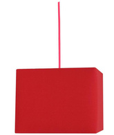 Hängende Deckenleuchte 1X60W E27 rot BASIC 31-06066