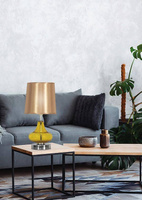 Amber table lamp 35cm Alladina 41-10933