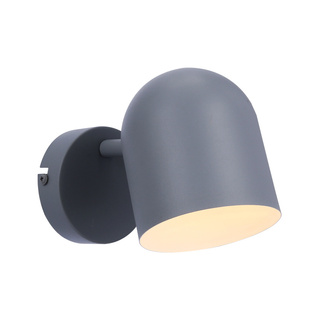 Aplic de perete 1X40W E27 gri mat AZURO 91-63205