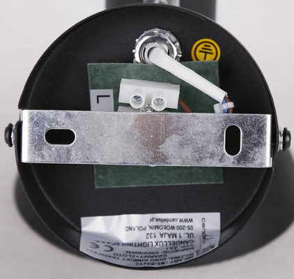 Applique applique 1X40W E27 noir + métal doré DISO 91-63410