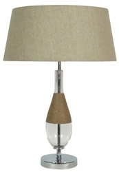 Lampa de masa panza bej 41x61cm Eco 41-21489