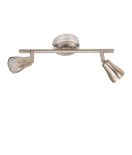 Plafonnier 2xGU10 92-15207 JAWA NIKEL MAT