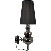 Wandleuchte 1X40W E14 schwarz DECORIA 21-28757