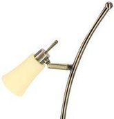Lampe de table 1xG9 55cm patine/blanc Kroton 33-88942