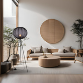 MELLOW floor lamp black 1x40W E27 lampshade 52 black ball 51-41944