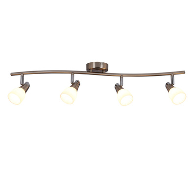 Wandleuchtenleiste 4X40W G9 Nickel matt/Weißchrom SELIA 94-70005