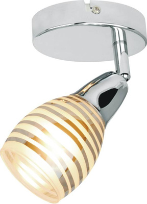 Wall lamp sconce 1X10W E14 LED chrome JUBILAT 91-54050