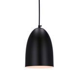 Icaro suspension noire 1X40W E27 abat-jour noir 31-09616