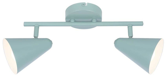 Wandlampenleiste 2X40W E14 grau matt AMOR 92-63335