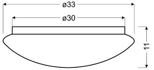 Ceiling Lamp Candellux Sky 13-62086 Ceiling Led 6500K