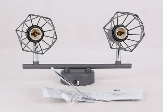 Aplică Candellux Verve 92-60976 E14 bandă gri mat