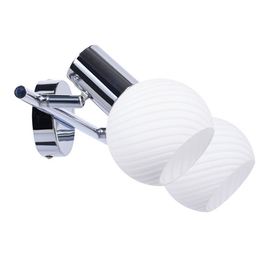 Candellux Turno 92-94202 wall lamp, E14 chrome strip