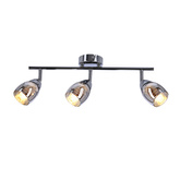 Virginia Ceiling lamp chrome e14 strip with mirror shade 93-14023