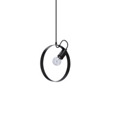 Hängelampe aus schwarzem Metall Nexo Ledea 50101199