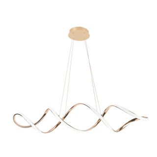SNELLO lampa wisząca złoty 32W LED 3000, 4500, 6500K
