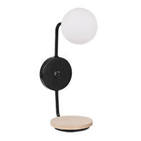 Lampa Ponio lampa de perete neagra 1x25w g9 abajur alb