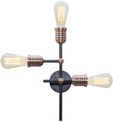Ceiling lamp Kirimu 33-66893 3xE27 Black
