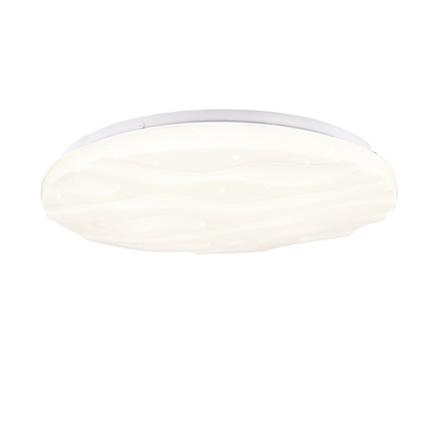 Plafonnier Nevada plafonnier blanc 15w led 29 cm effet ciel