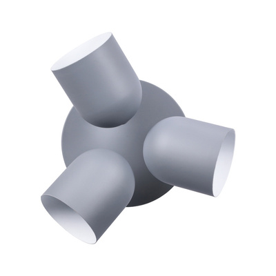 Lampa sufitowa 3xE27 szara 32cm AZURO 98-63236