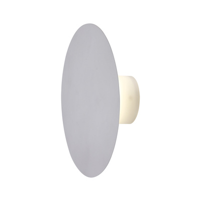 Aplica de perete gri metal LED 6W 250mm Holar Ledea 50433250
