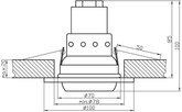 Oprawa stropowa ruchoma okrągła chrom OZR-05 2271903