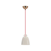 Sevilla Ledea 50101143 white ceramic pendant lamp