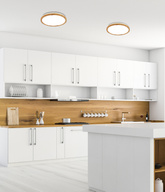 PLAFON KATO LED 16W WHITE, LIGHT WOOD