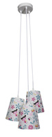 Hanging ceiling lamp candellux girl 33-62949 e27
