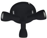 Lampa sufitowa plafon czarny mat regulowany Picardo 98-50793