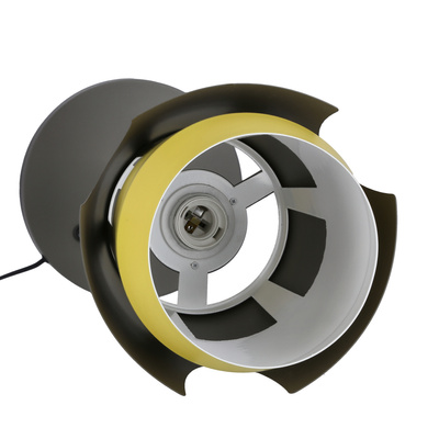 Lampa de masa gri/galben cu intrerupator Falun LEDEA 50501150