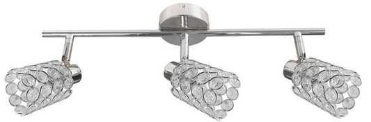 Lampa sufitowa York listwa regulowana 3-punktowa do korytarza metalowa