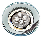 Oprawa stropowa okrągła biała zimna LED oczko GU10 SS-23 Candellux 2226941