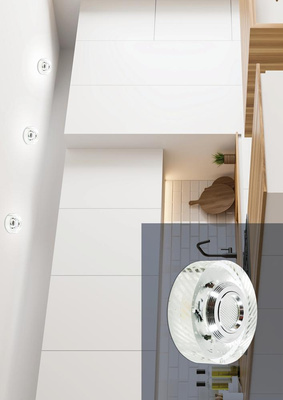 Plafon LED 3W sticla transparenta rotunda SS-33 Candellux 2228815