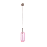 Suspension verre rose LED 6W Fiuggi Ledea 50133212