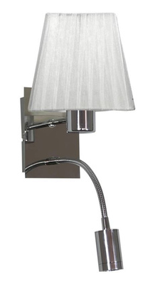 Applique avec liseuse LED Sylwana 21-57150 interrupteur