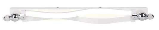 Applique de salle de bain orientable blanche LED 12W 4000K Esse Candellux 22-73389