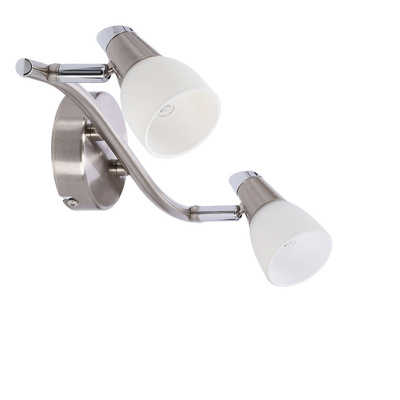 Applique bande 2X40W G9 blanc mat/chrome SELIA 92-69986