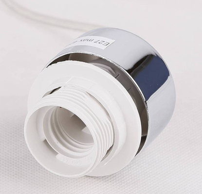 Silver ceiling pendant lamp with glass shades 3x60W Libano Candellux 33-51691