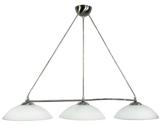 Ceiling lamp Candellux 33-72170 Lido 3X60W E27 satin nickel