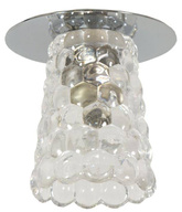 Ceiling luminaire chrome clear crystal 40W G9 SK-75 Candellux 2203997